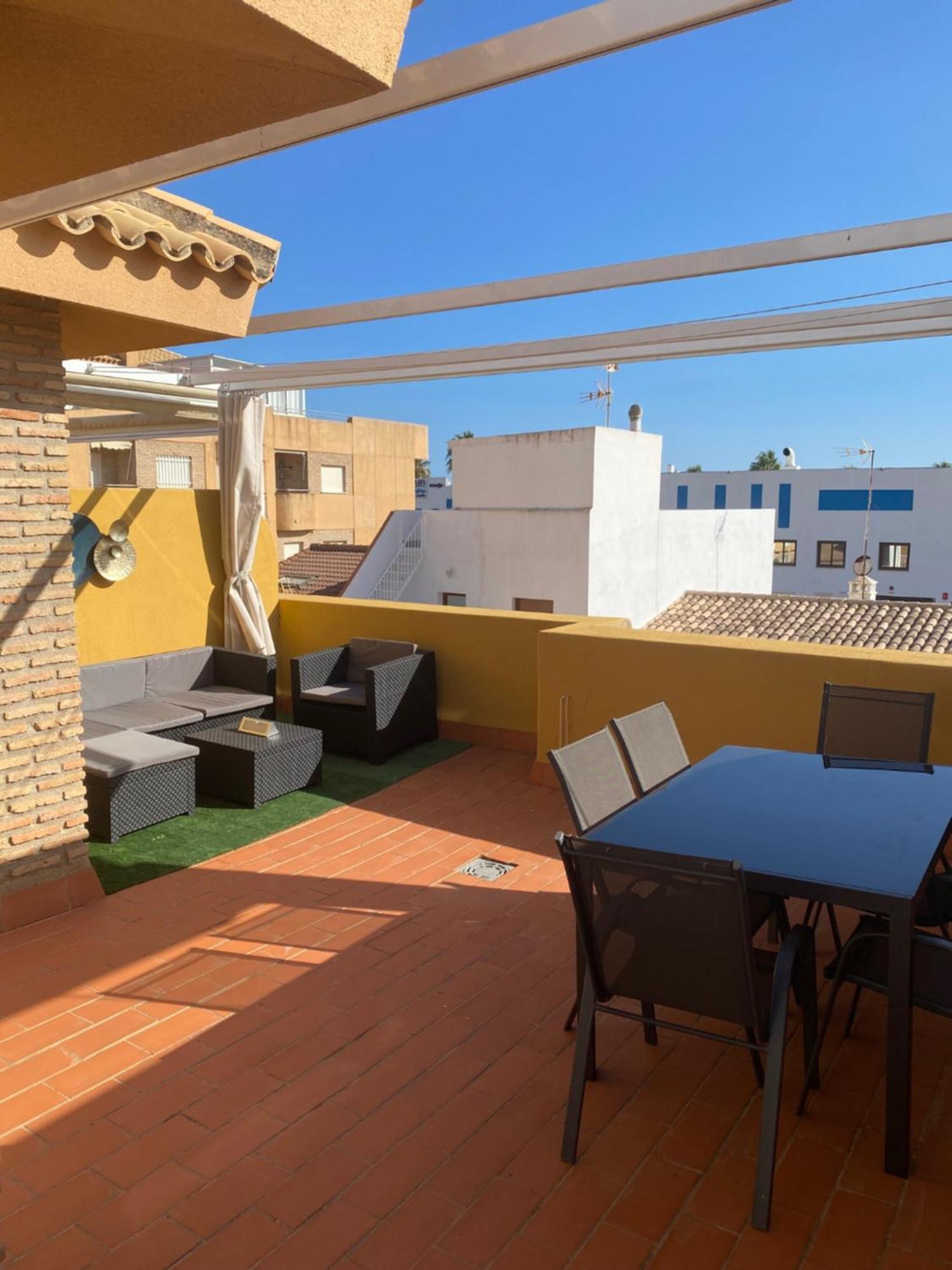 Atico Duplex 2 Linea De Playa En La Antilla Exterior foto